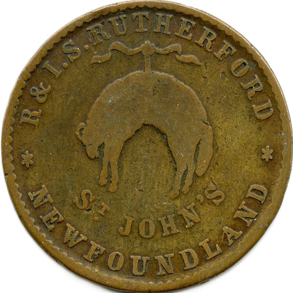 Lot of Twelve Rutherford Tokens.