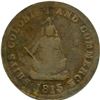 Image 1 : Lot of Two 1815 Ships Colonies and Commerce Tokens.