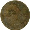 Image 2 : Lot of Two 1815 Ships Colonies and Commerce Tokens.