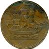Image 15 : Lot of Eight Ships Colonies and Commerce Tokens.