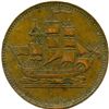 Image 19 : Lot of Eight Ships Colonies and Commerce Tokens.