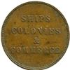 Image 20 : Lot of Eight Ships Colonies and Commerce Tokens.