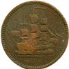 Image 7 : Lot of Eight Ships Colonies and Commerce Tokens.