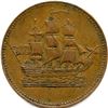 Image 1 : Lot of Ten Ships Colonies and Commerce Tokens.