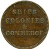 Image 6 : Lot of Ten Ships Colonies and Commerce Tokens.