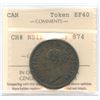 Image 1 : Nova Scotia Pure Victoria Half Penny Token, BR 874