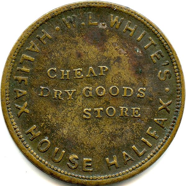 W.L. White's Cheap Dry Goods Store.