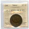 Image 1 : Nova Scotia 1832 Counterfeit George IV Half Penny.