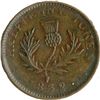 Image 4 : Nova Scotia 1832 Counterfeit George IV Half Penny.