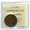 Image 2 : Nova Scotia 1832 Counterfeit George IV Half Penny.