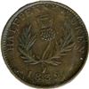 Image 4 : Nova Scotia 1832 Counterfeit George IV Half Penny.
