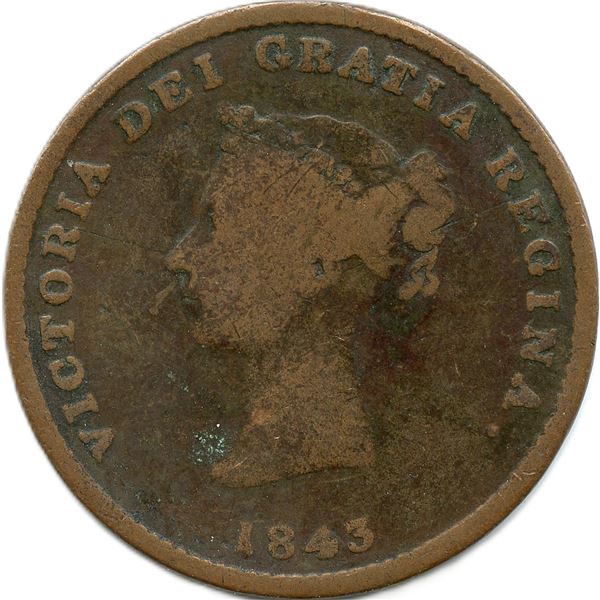 Lot of Nine New Brunswick Tokens.