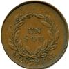 Image 18 : Lot of Twenty Four Bouquet Sou Tokens.