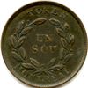 Image 36 : Lot of Twenty Four Bouquet Sou Tokens.