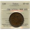 Image 1 : Lower Canada One Penny Token, BR 688