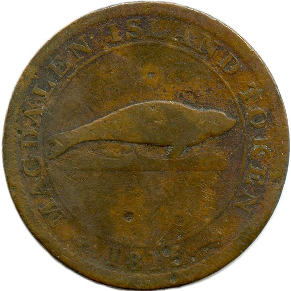 Magdalen Island Token.