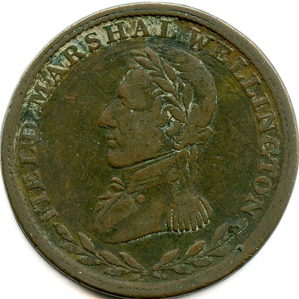 Lot of Eleven Wellington Tokens.