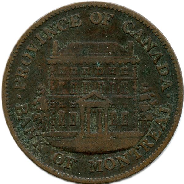 Lot of Twelve Bank Of Montreal Tokens.