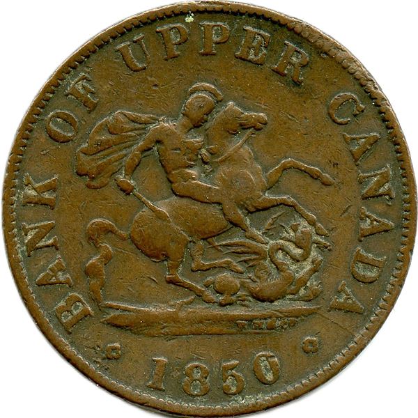 Lot of Eighteen Province of Canada and Anonymous Tokens.