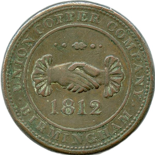 Lot of Nine British Tokens and Medals.