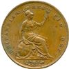 Image 2 : 1848/7 British One Penny.