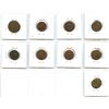 Image 2 : Lot of Nine Civil War Tokens.