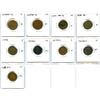 Image 1 : Lot of Nine Civil War Tokens.