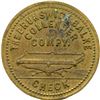 Image 2 : Lot of Five Breton Post Confederation Tokens.