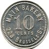 Image 14 : Lot of Eleven New Brunswick and Nova Scotia Tokens.