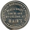 Image 15 : Lot of Eleven New Brunswick and Nova Scotia Tokens.