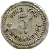 Image 2 : Lot of Eleven New Brunswick and Nova Scotia Tokens.