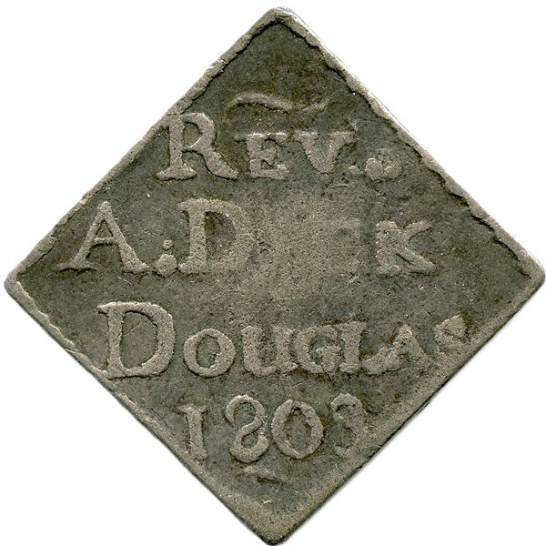 Lot of Four Communion Tokens.