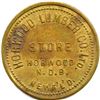 Image 11 : Lot of Six Newfoundland Tokens.