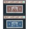 Image 3 : Bank of Canada $2, $5, $10, 1937 - BCS Graded Lot of 3