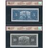 Image 3 : Bank of Canada $5, $10, 20, 1937 - BCS Graded Lot of 3