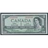 Image 1 : Bank of Canada $1, 1954 - Devil's Face