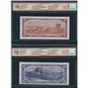 Image 2 : Bank of Canada $2 & $10 Devil's Face Banknotes