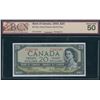 Image 1 : Bank of Canada $20, 1954 - Devil's Face