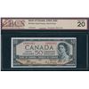 Image 1 : Bank of Canada $50, 1954 - Devil's Face