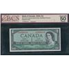 Image 1 : Bank of Canada $1, 1954 - Replacement