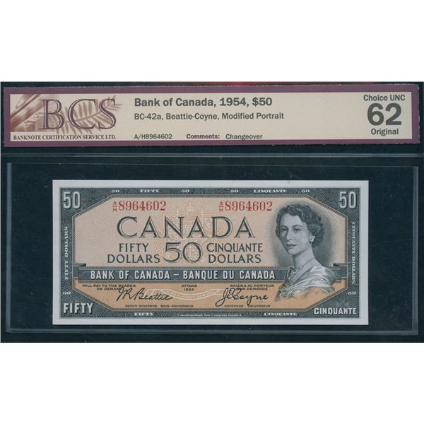 Bank of Canada $50, 1954