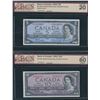Image 4 : Bank of Canada $1 - $100, 1954 - Set of 7 Notes