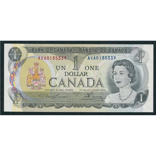Bank of Canada $1, 1973 - Replacement