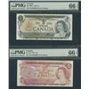 Image 1 : Bank of Canada $1, $2 Multi-Coloured Series Notes
