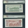 Image 2 : Bank of Canada $1, $2 Multi-Coloured Series Notes