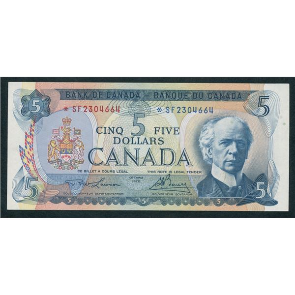Bank of Canada $5, 1972