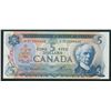 Image 1 : Bank of Canada $5, 1972