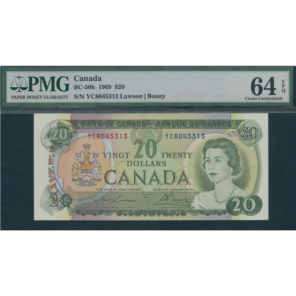 Bank of Canada $20, 1969
