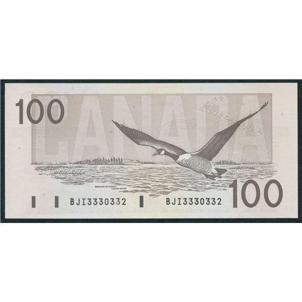 Bank of Canada $100, 1988