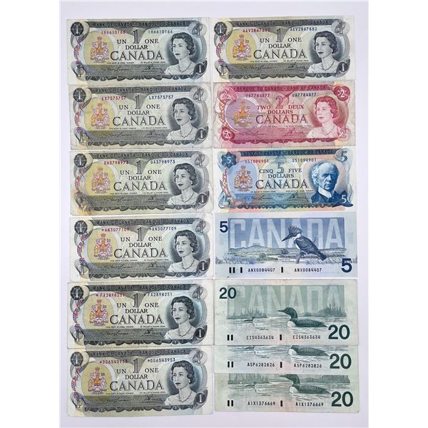 Bank of Canada Radars & Replacements - Lot of 12 - Part 1